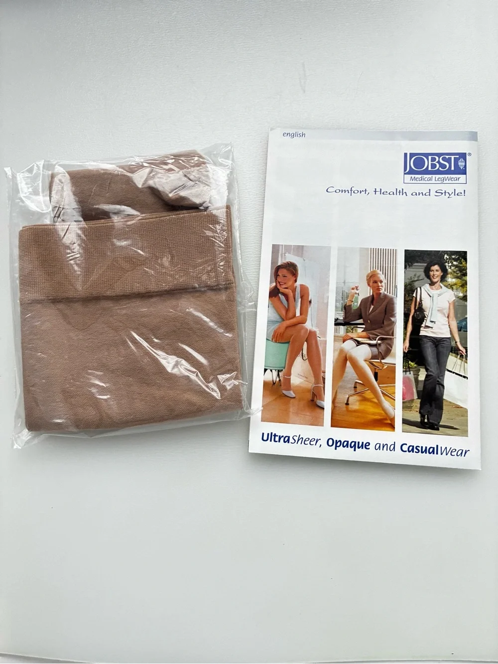 JOBST Knee Highs OT Small Firm  Compression 20-30 Beige Opaque